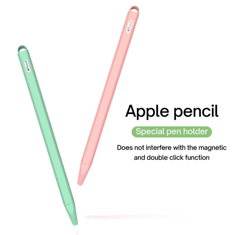 Casing Pelindung Apple Pencil Generasi Ke2 Bahan Silikon