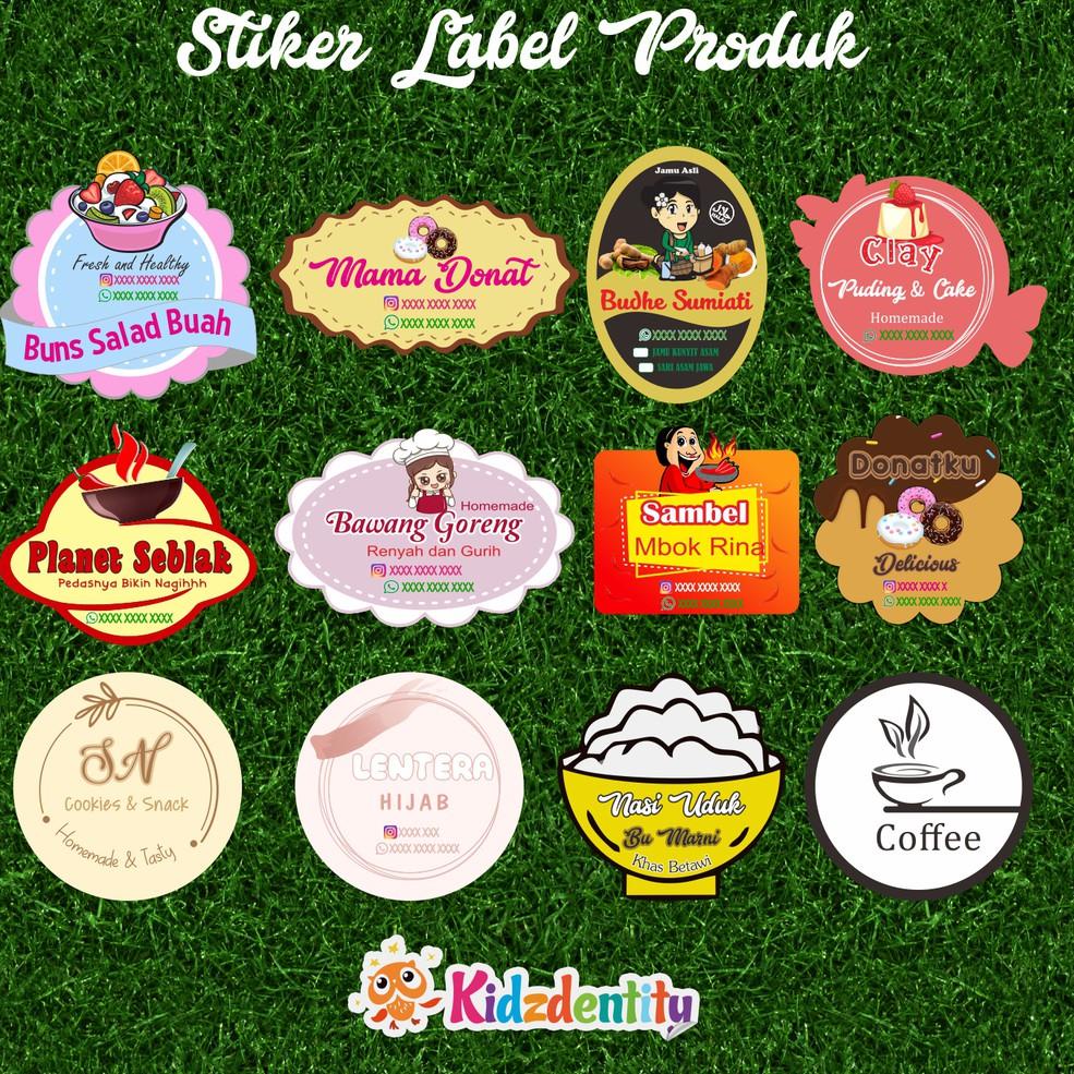 

Jual.. STIKER LABEL PRODUK KIDZDENTITY 03