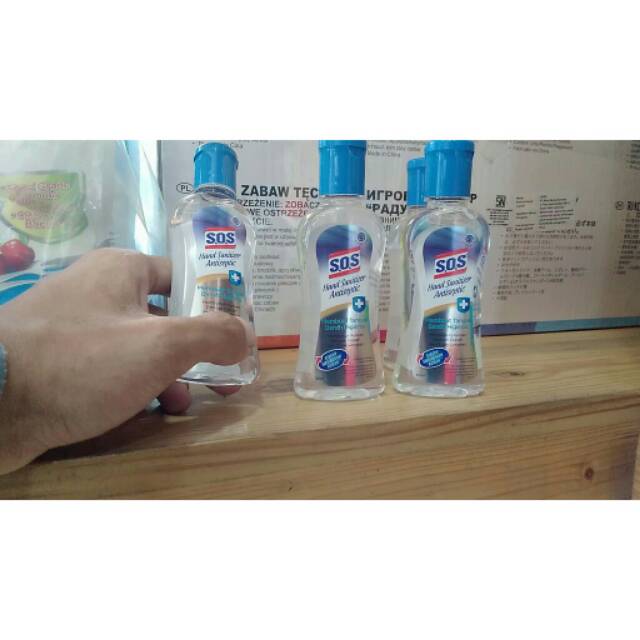 SOS Hand Sanitizer Gel 60ml