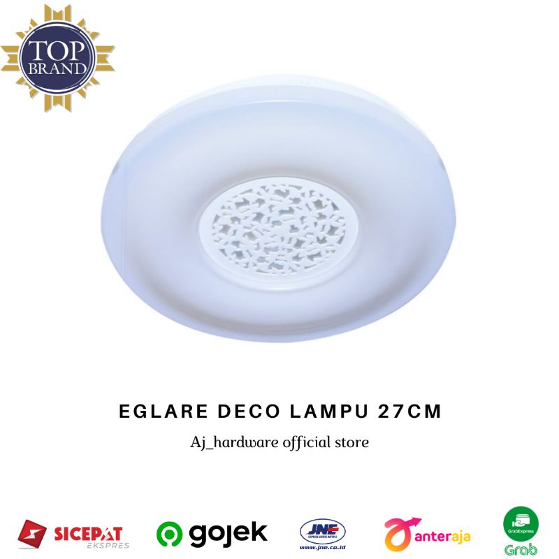 Eglare Deco Lampu Langit-langit / Plafon 27 Cm