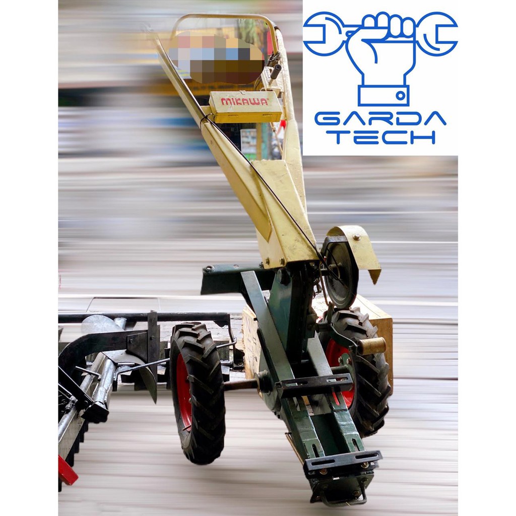 Mesin Traktor Tangan Zetor Bajak Sawah Mikawa Jumbo