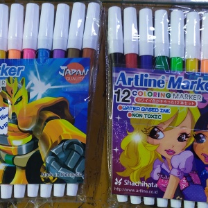

Spidol Kecil ARTLINE 12 Warna Warni / Colouring Marker