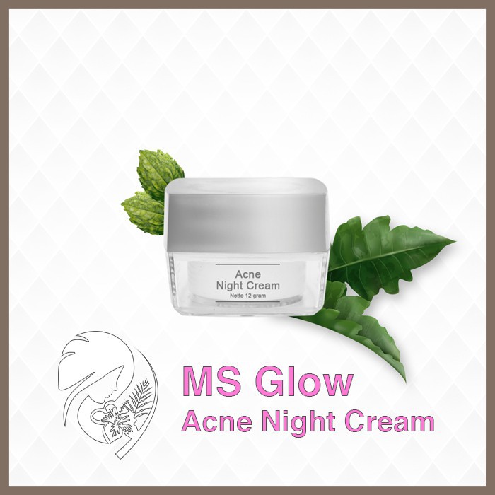 MS GLOW ACNE NIGHT CREAM ORIGINAL