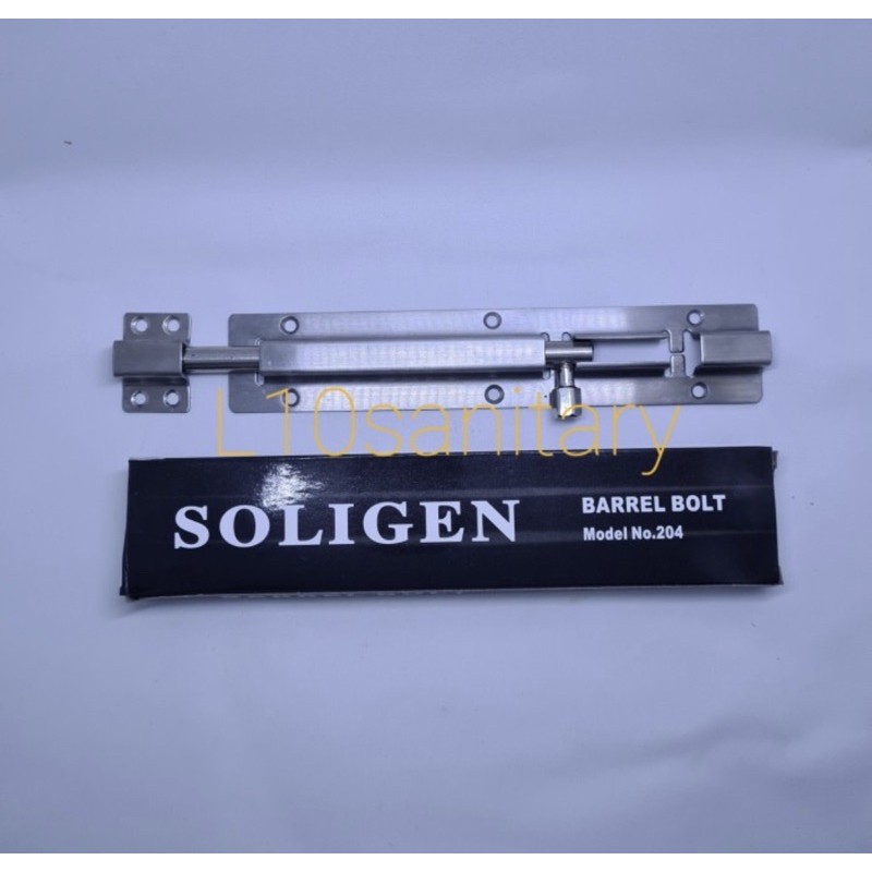 Grendel Stainless Soligen 6” 8” / Barrel Bolt 204 Soligen / Grendel Murah 6” 8” Soligen