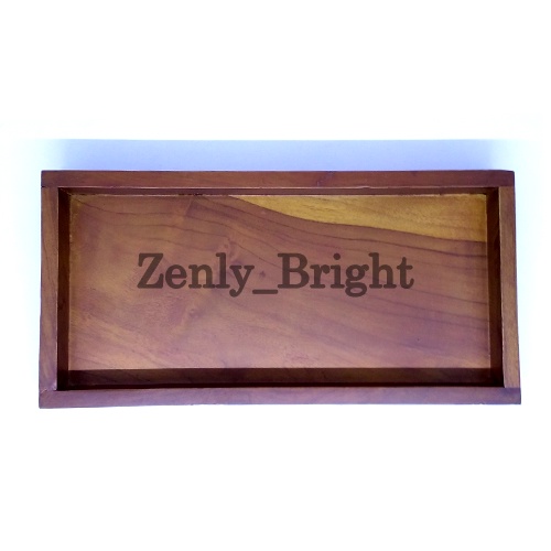 Nampan kayu jati "propil" | Nampan Teh | wooden tray "propil"