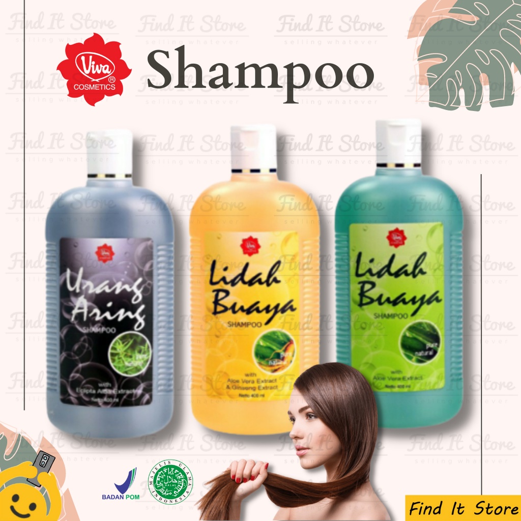 Viva Perawatan Rambut | Hair Care Series | Shampoo | Kondisioner | Minyak Rambut Hair Oil | Masker Rambut Hair Mask | Hair Tonic BPOM Original