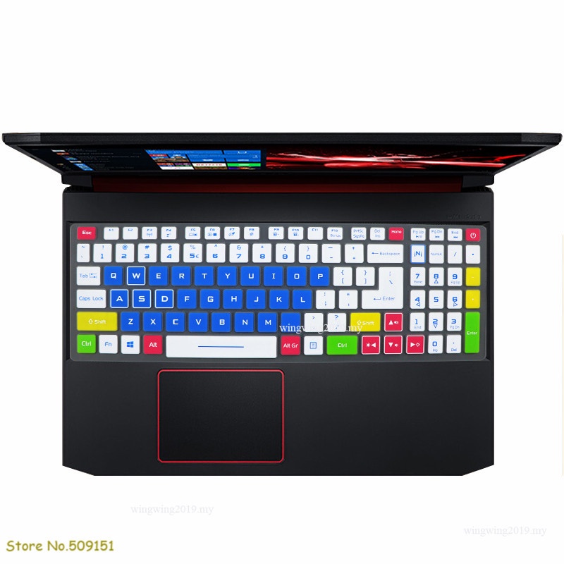 Skin Silikon Pelindung Keyboard Laptop Acer Nitro 5 AN515-45 AMD 5800H / 11th Intel 2021 15.6 &quot;