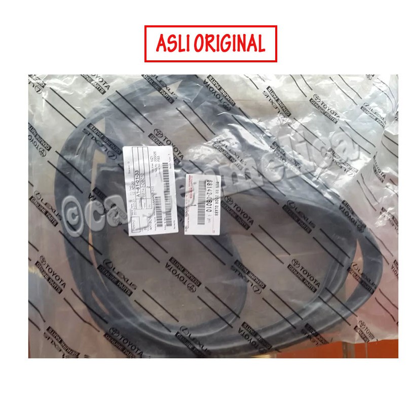 ORI Karet Bodi Rel Run Channel Kaca Pintu DEPAN BELAKANG Tengah Bagasi Kijang Kapsul Grand LGX krist