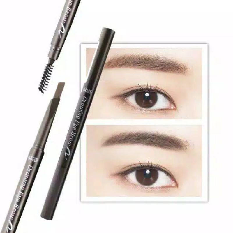 Drawing Eyebrow Etude  I Pensil Alis putar