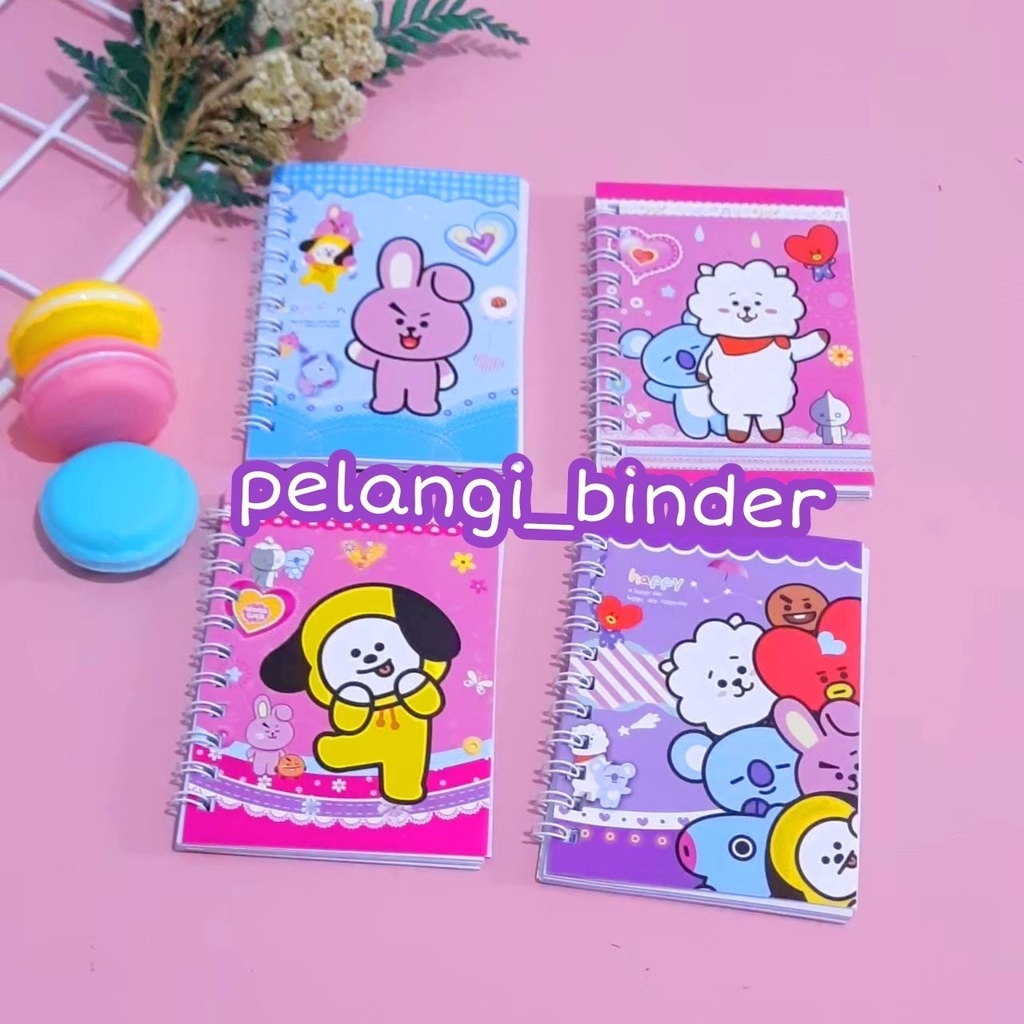 

Buku catatan Bt21/Notes mini Bt21