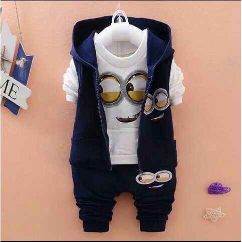 ST KIDDY MINION / NAVY / PINK / GREY /TERMURAH