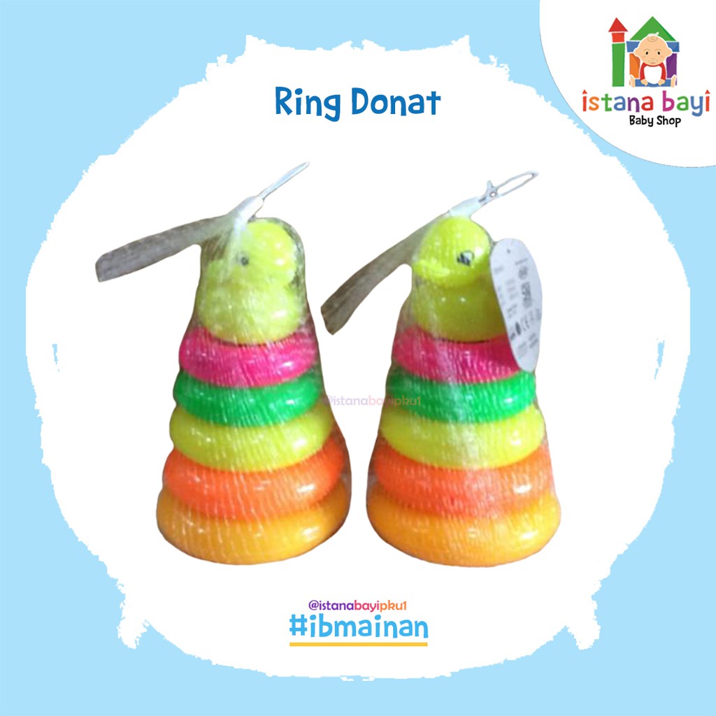 Ring donut Bebek 1 Pcs/mainan ring donut duck