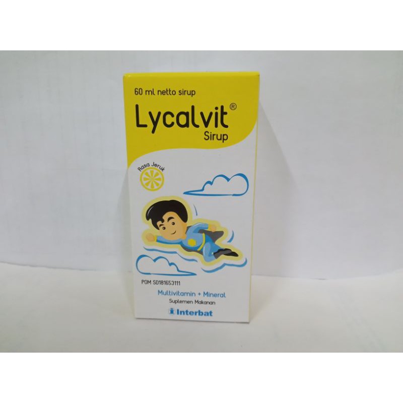 Jual Lycalvit Syrup 60 Ml | Shopee Indonesia