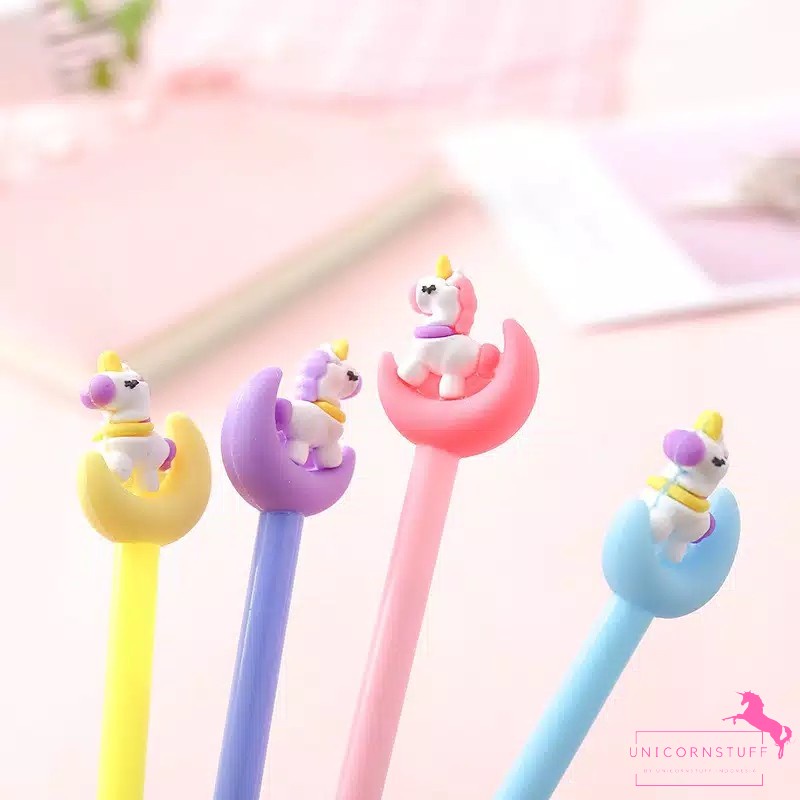 BOLPOIN GEL KARAKTER / Bolpoin unicorn / Bolpoin Pony / Bolpoin lucu