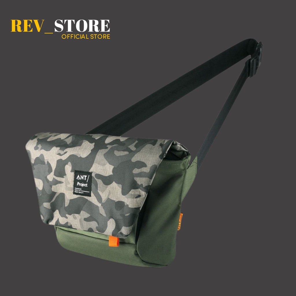 Tas Selempang Shoulder Bag Pria ALPHA - Waist Bag Pria Distro Kombinasi