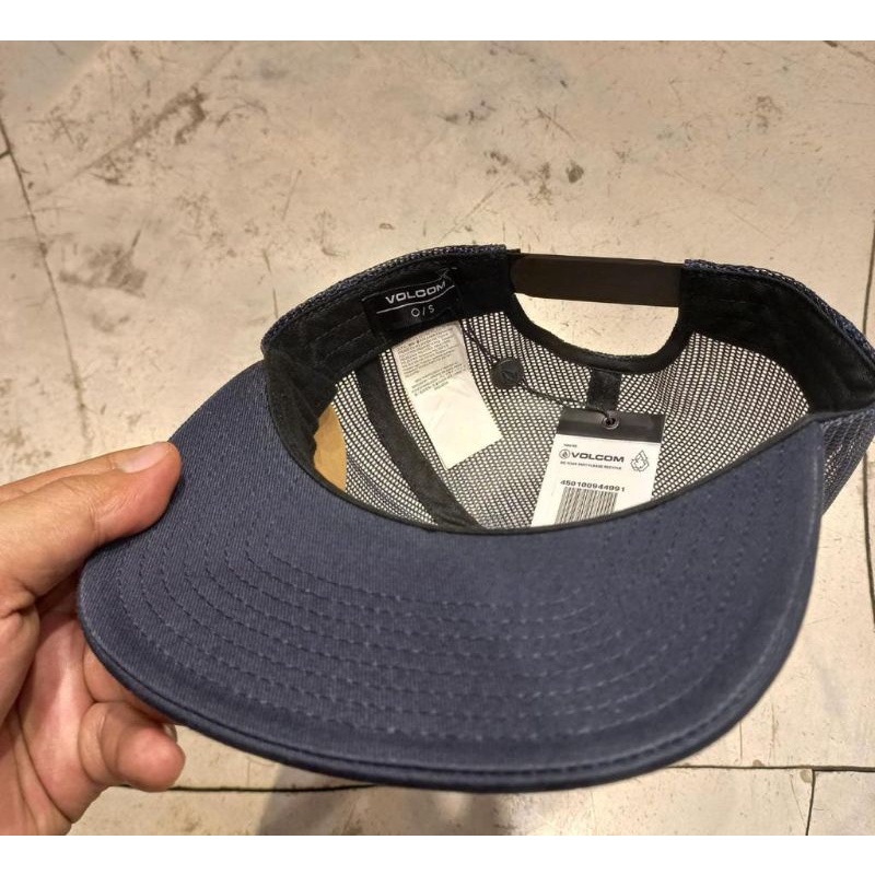 Topi Volcom Stone Trucker Hat Navy