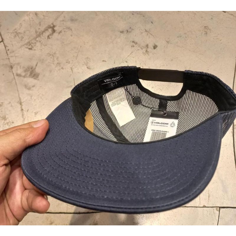 Topi Volcom Stone Trucker Hat Navy