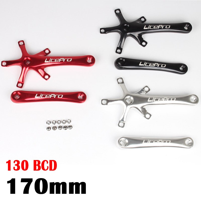 130mm bmx cranks