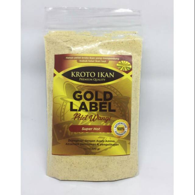 Pelet Wangi SUPERHOT - Gold Label dr Kroto Ikan