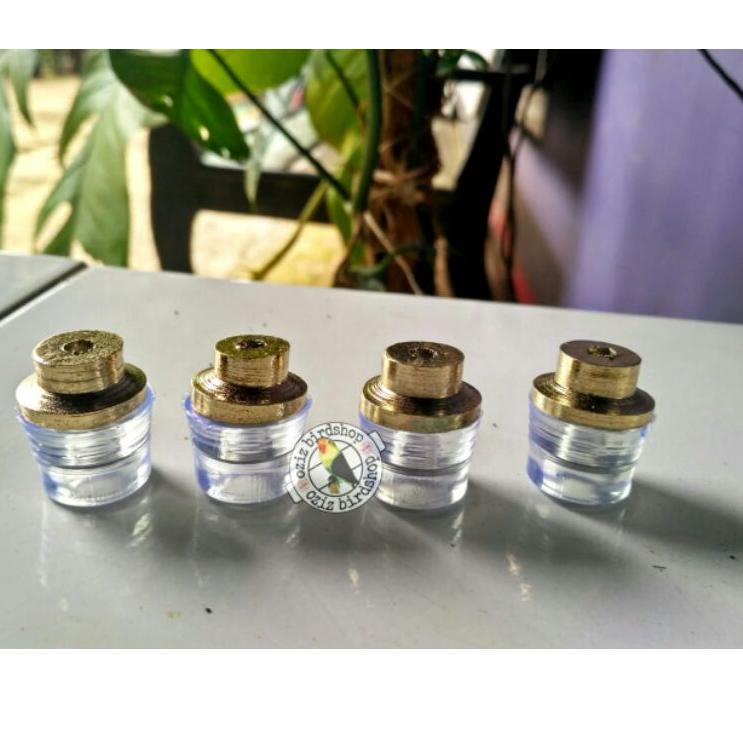 Diskon lebaran kaki karet sangkar  bening bantalan gold Rep BNR 265EWH