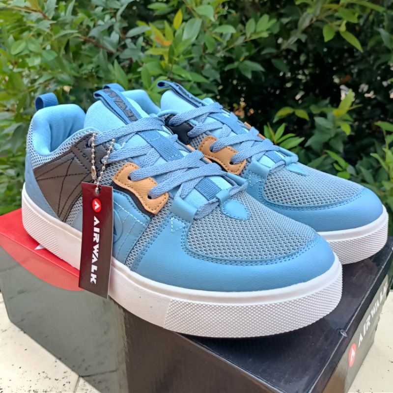 Sepatu Pria Airwalk Noah Blue Original Sneakers Casual