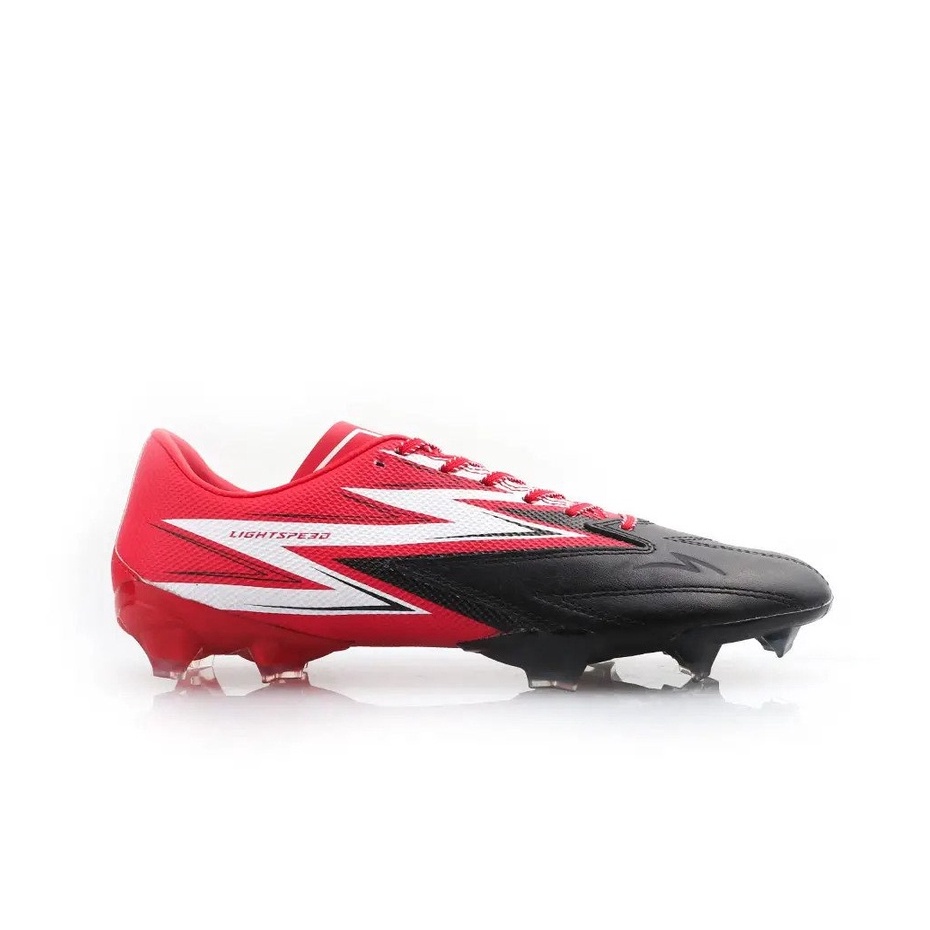 SEPATU SEPAK BOLA ORIGINAL SPECS LIGHTSPEED 3LX ELITE FG CELL RED BLACK TERBARU DISKON OJANSPORT