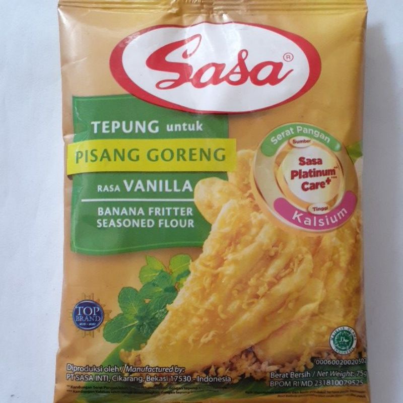 

Tepung Sasa Pisang Goreng