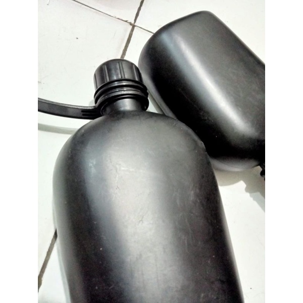 Botol Peples Standar TNI - Hitam