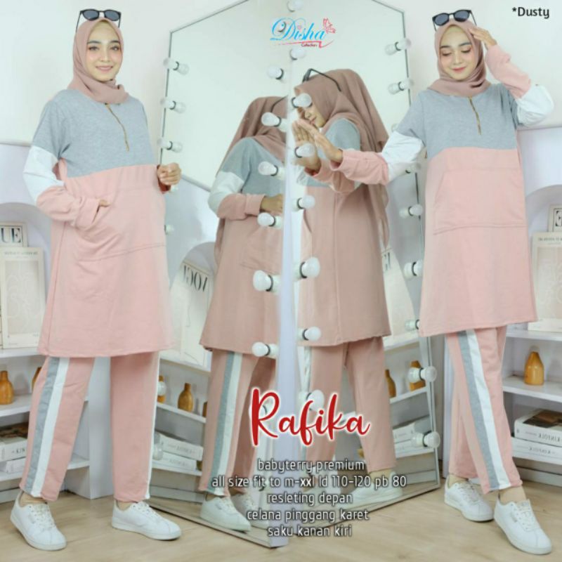 Baju Gowes Rafika Training Set Untuk Olahraga
