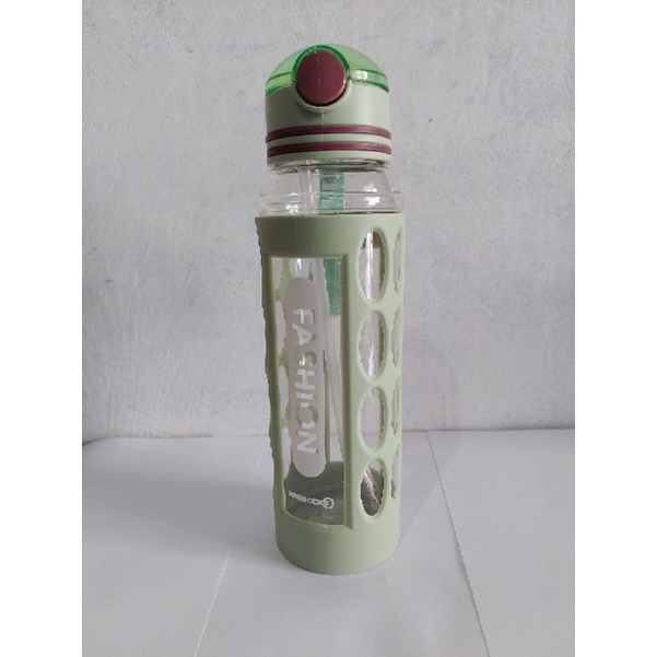 BOTOL MINUM FASHION JARING WARNA WARNI MK-477 620ml