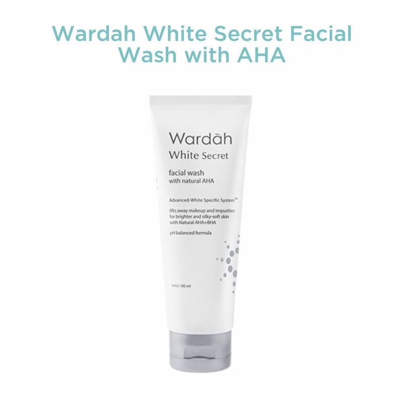Wardah White Secret Facial Foam