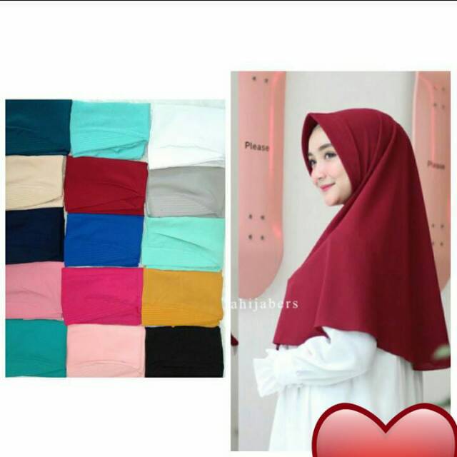 Jilbab simpel pet shafira olshop asli jember grosir bisa cod
