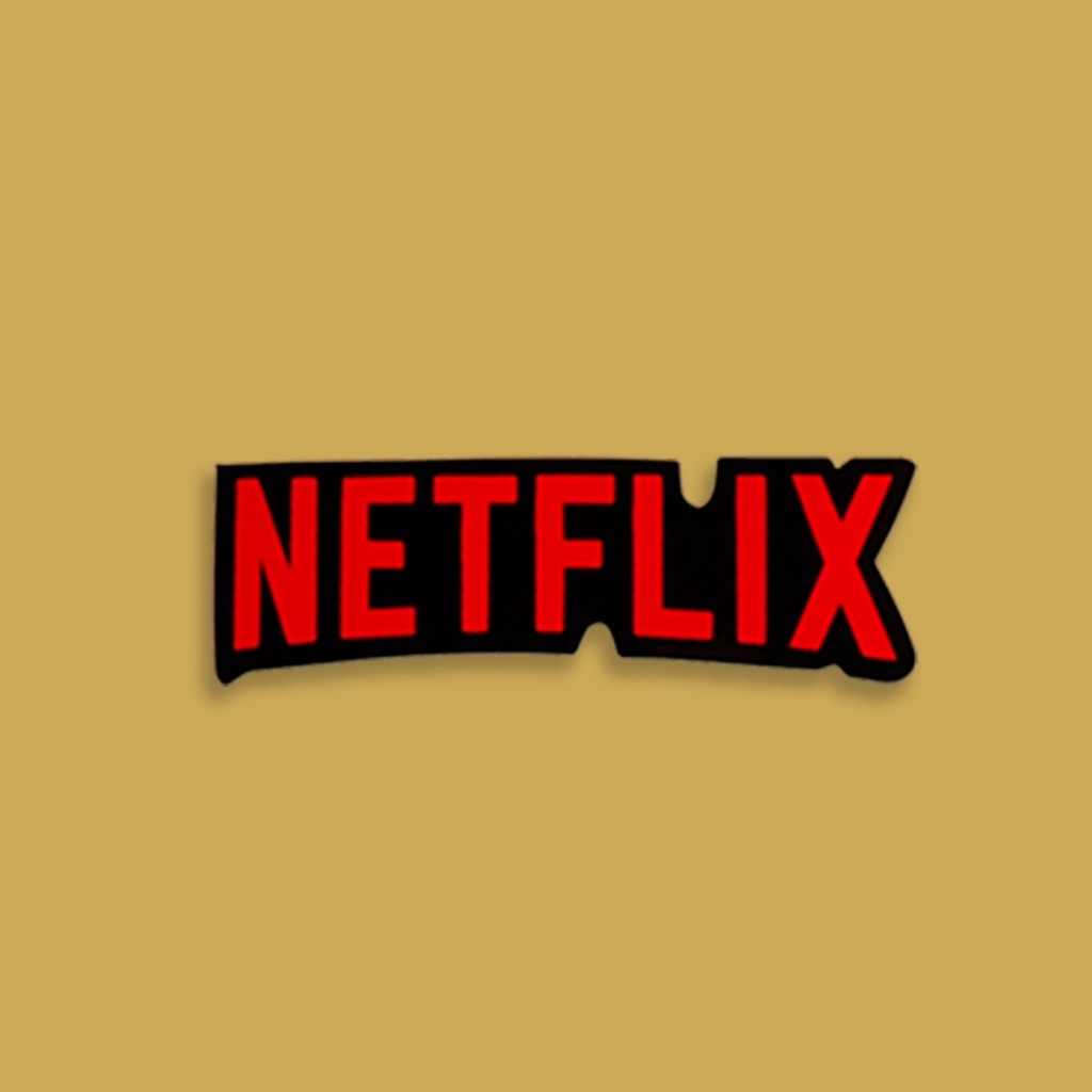 STIKER GRAFTAC - NETFLIX - STIKER AESTHETIC LAPTOP, AKSESORIS HP, ANTI AIR, MOTIF,HELM.