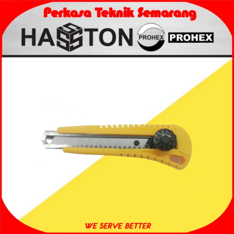 

HASSTON PROHEX 0820-101 Pisau Cutter 18mm
