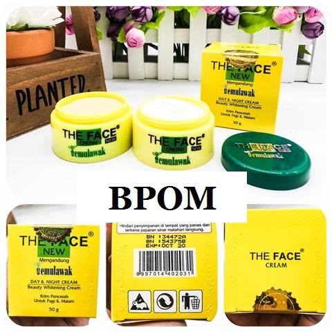 The Face CR Cream Temulawak BPOM Holo Emas Super CREAMNYA AJA