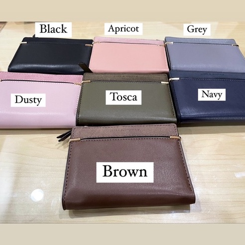 XAVIER WALLET JIMS HONEY Dompet Wanita Perempuan Lipat Mini Kecil JH Ori Murah