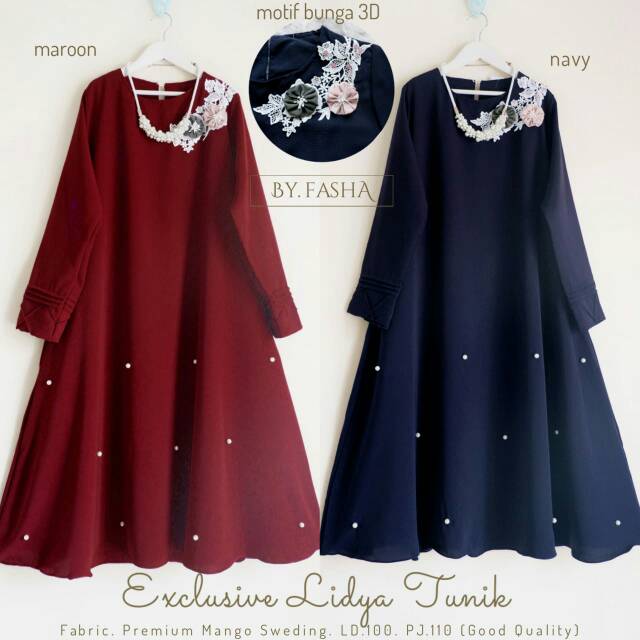 Exclusive Lidya Tunik by Fasha