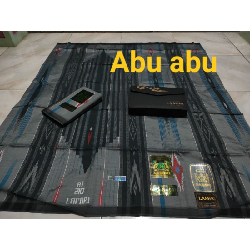 (COD) Sarung Sutra Asli Lamiri SGT songket timbul sutra 100%