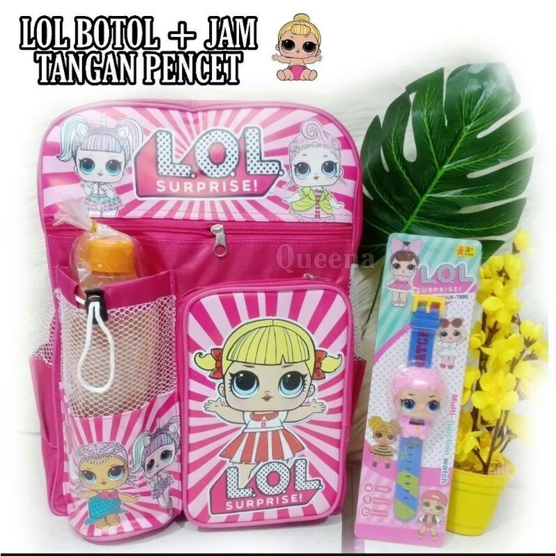 Tas anak perempuan lol Tas lol Tas anak SD TK Tas sekolah