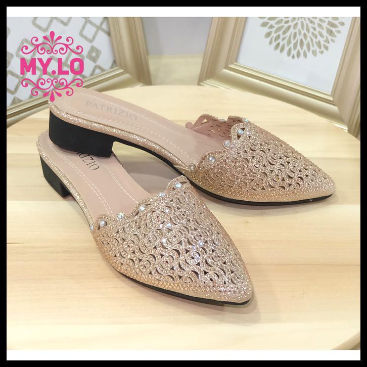 NEW STOCK SANDAL PESTA WANITA WEDGES SELOP KEBAYA IMPORT MYLO MS5A66 STOCK TERBATAS