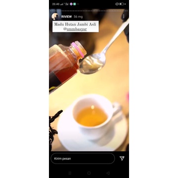 

Madu Hutan Jambi Madu Basyar ASLI