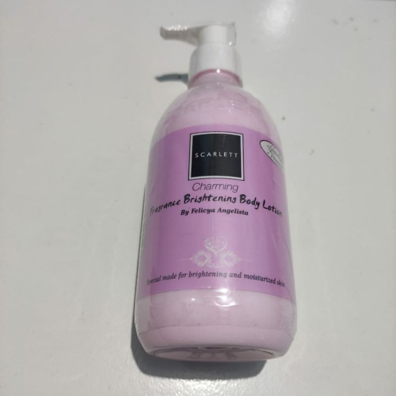 scarlet body lotion charming original