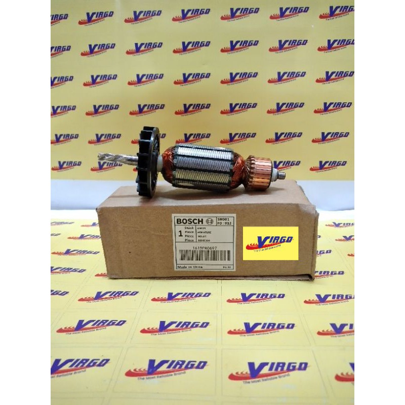BOSCH ARMATURE ANGKER GSB550NEW / GSB1300 FOR MESIN BOR 13mm BOSCH GSB 550 NEW / GSB 1300 1619PA0697