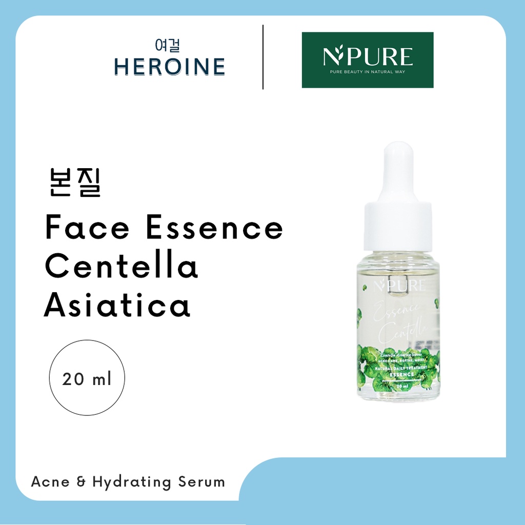 ORIGINAL NPURE Face Essence Centella Asiatica / Acne Care (Cica Series) Hydrating Anti Acne Serum Wa