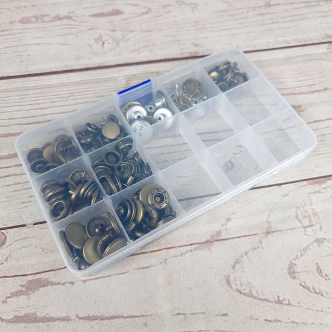 Set Perlengkapan Jahit Poppers Leather Craft + Fixings Tools XG-90003