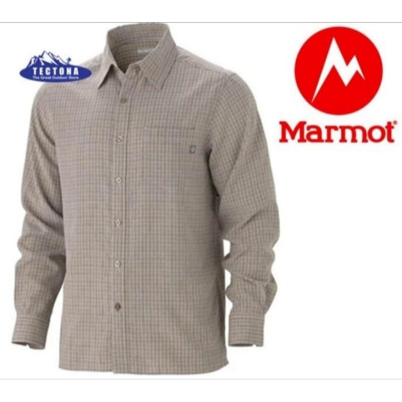KEMEJA PANJANG ORIGINAL MARMOT size xl /KEMEJA PANJANG PRIA EXPORT/KEMEJA PRIA BRENDED