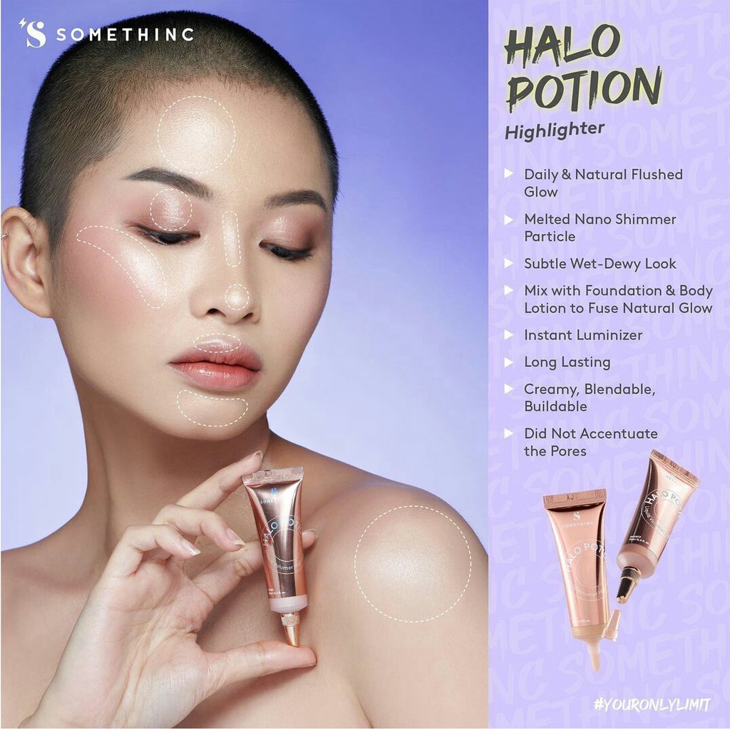 SOMETHINC HALO POTION Highlighter