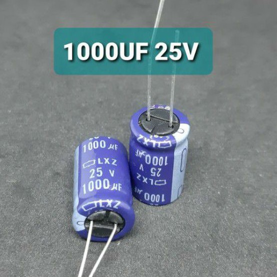 ELKO 1000UF 25V ELCO 1000 UF 25V CEMICON JAPAN