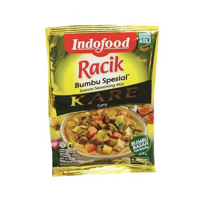 

SayurHD Indofood Kare Kari 50gr Bumbu Masak instant