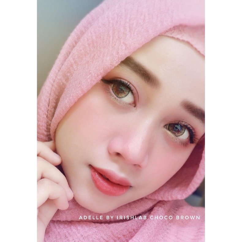 SOFTLENS ADELLE BIG EYES 16MM BY LIVING COLOR ( ICY GREY -0.50  s.d -8.00)